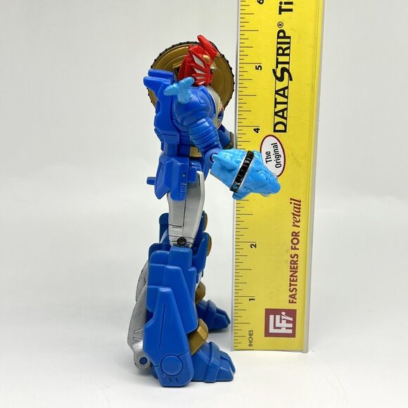 Bandai 2002 Power Rangers Ninja Storm Lightning Megazord 5.5" Zord Action Figure - Picture 8 of 15